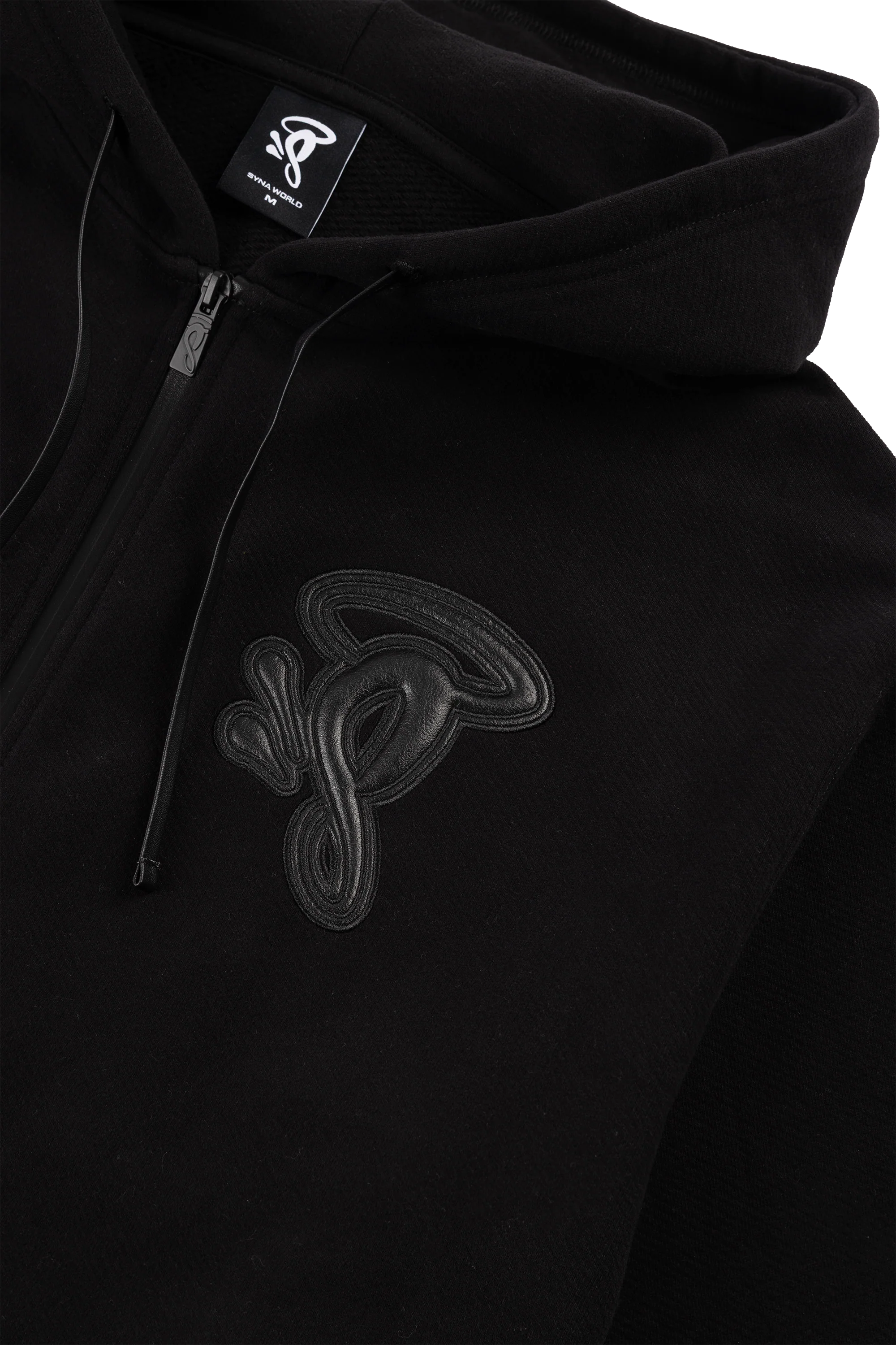 SHADOW OG HOOD 2.0 - TRIPLE BLACK x LEATHER - Image 3