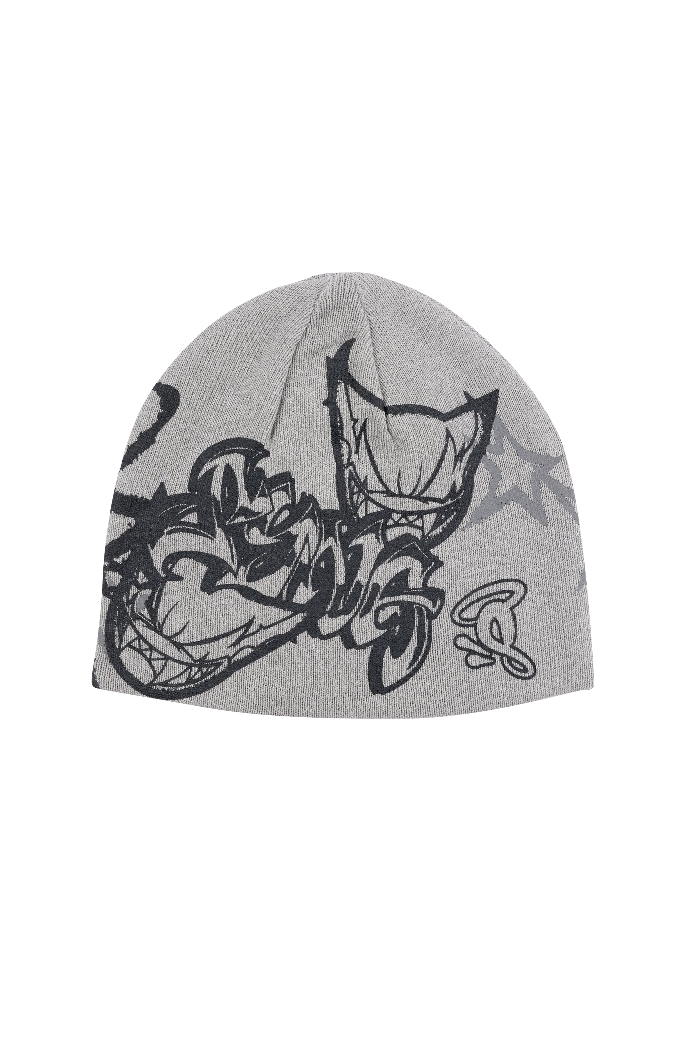 DVL BEANIE - LIGHT GREY