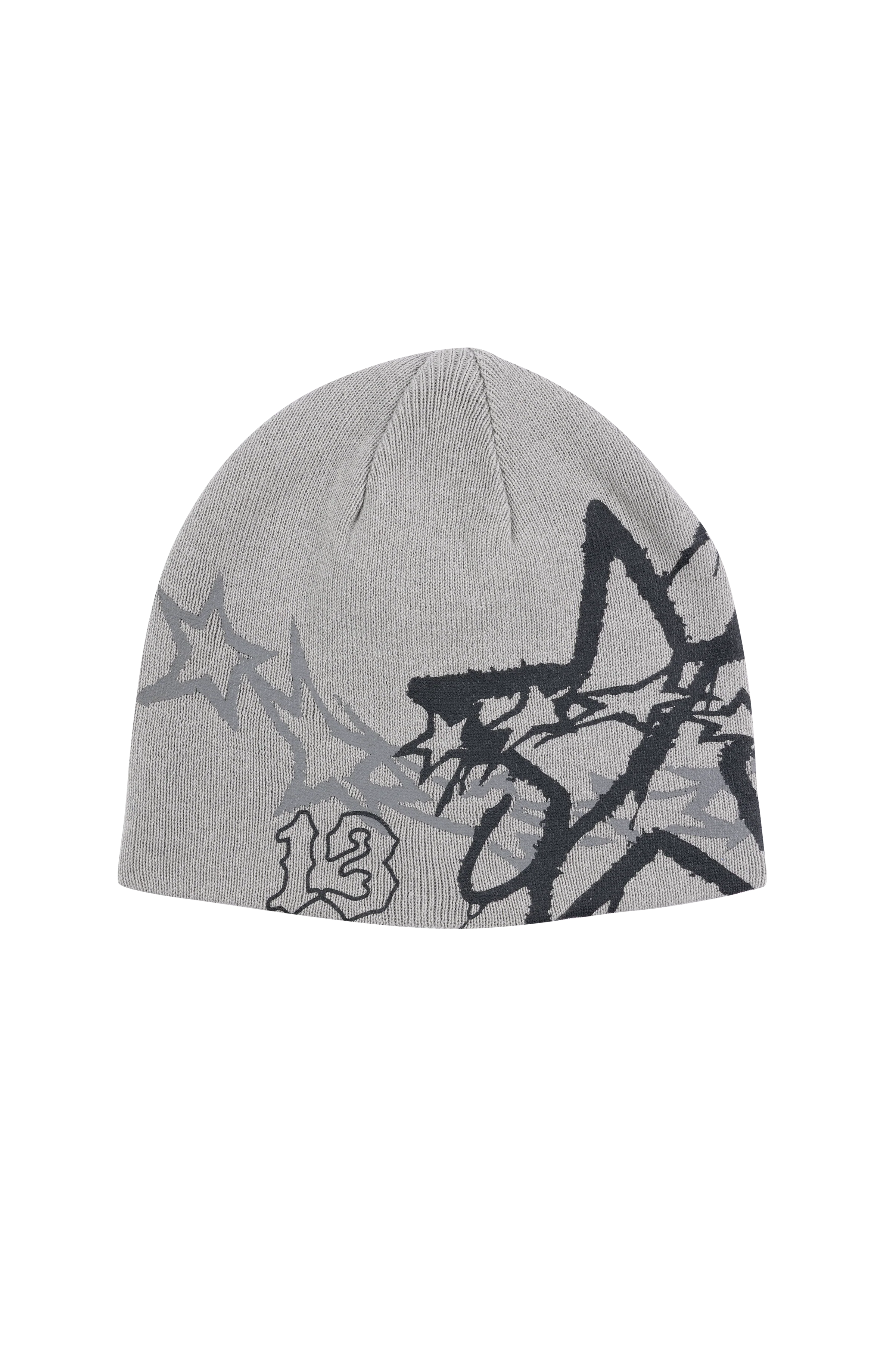 DVL BEANIE - LIGHT GREY - Image 2