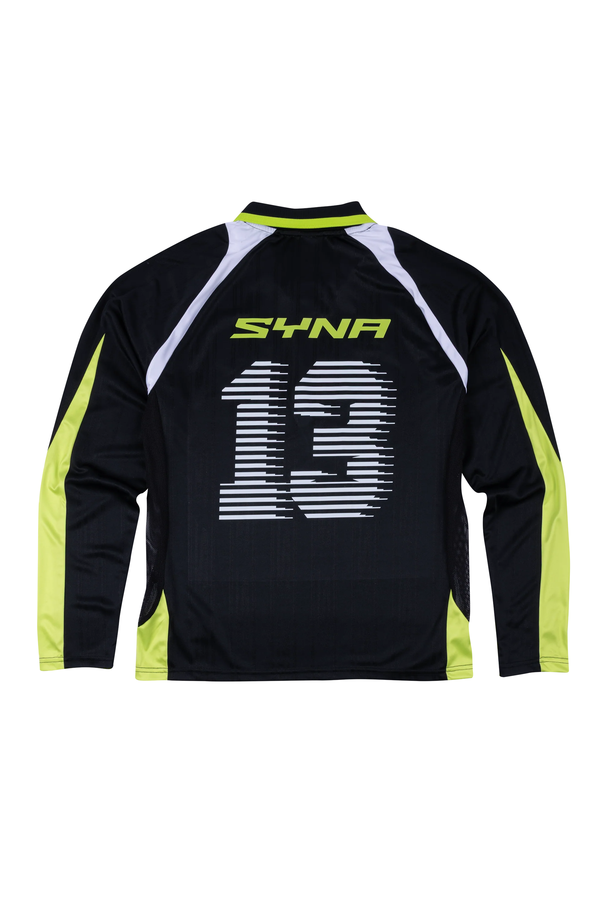 DVL FOOTY SHIRT - V2 - BLACK/GREEN/WHITE - Image 2