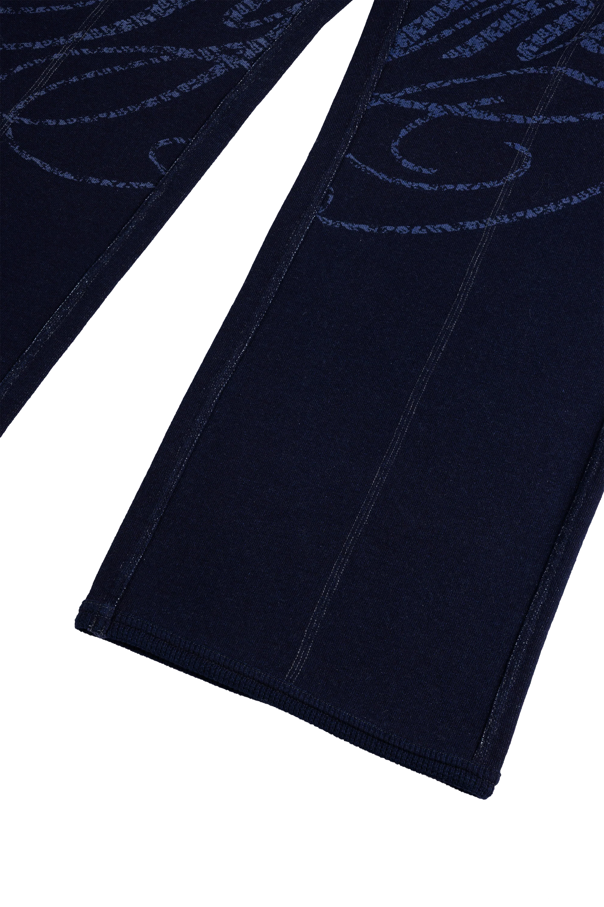 FADED SCRIPT JOGGER - INDIGO - Image 4