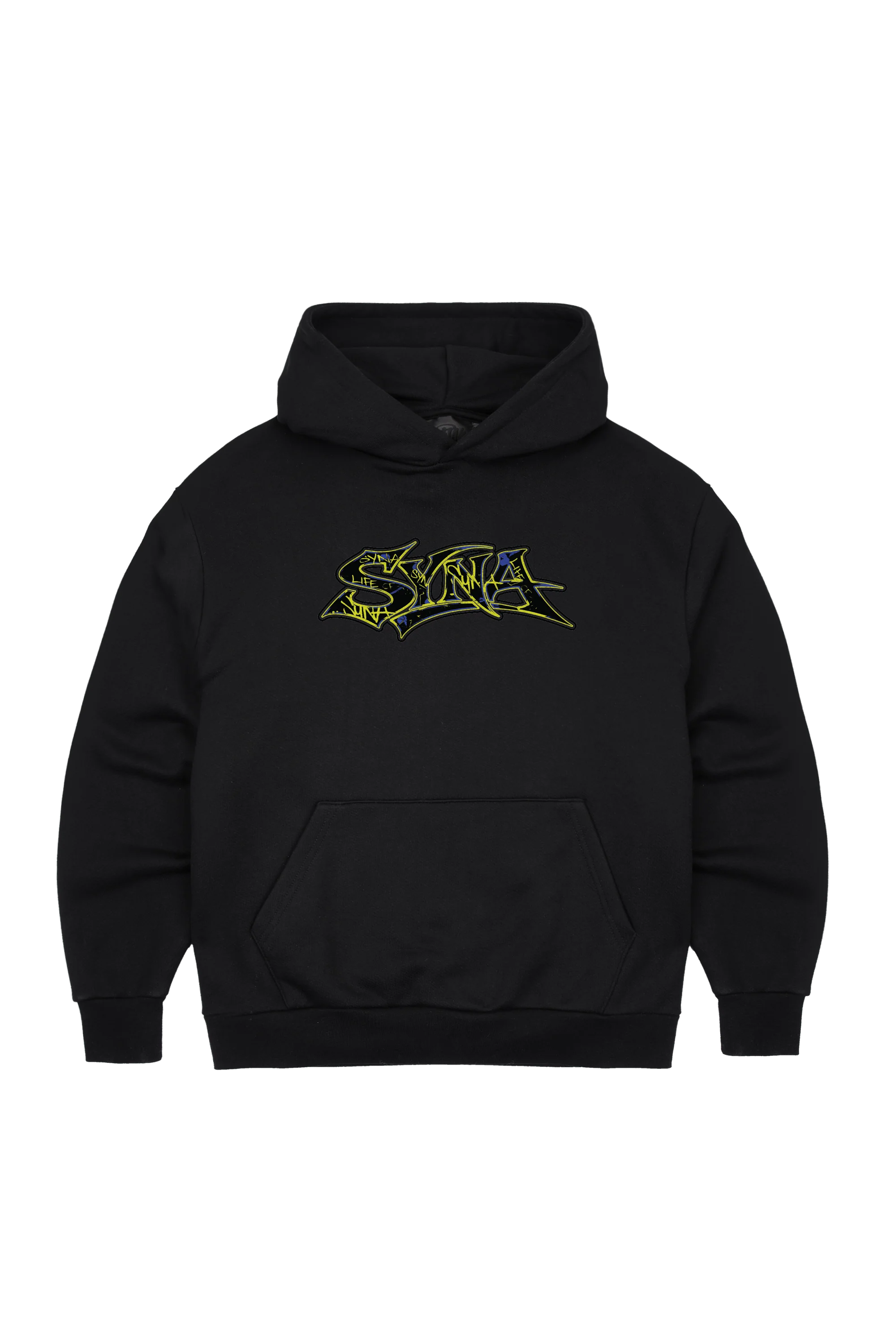 GRAFFITI HOOD - BLACK/BLUE