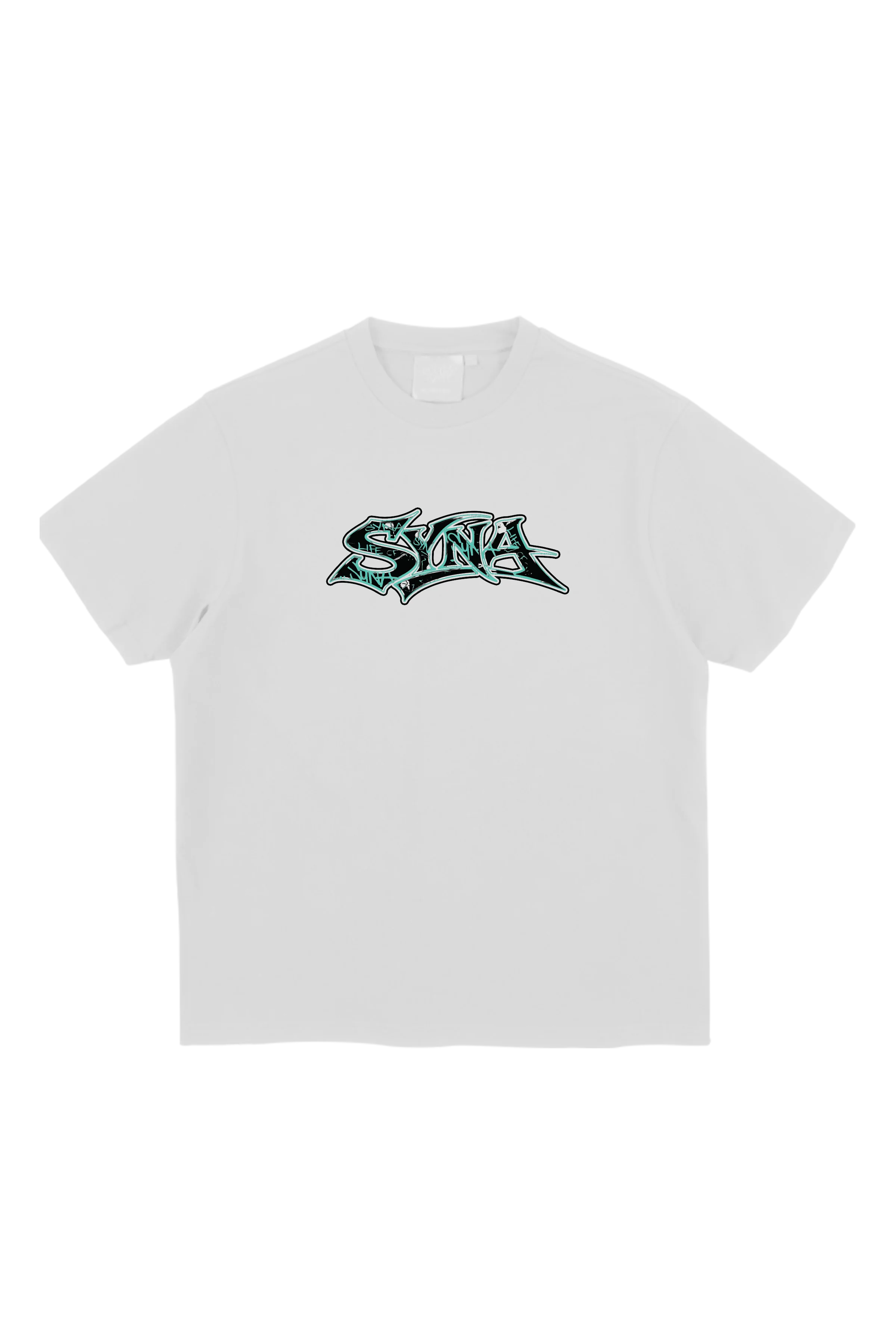 GRAFFITI LOGO TEE - WHITE