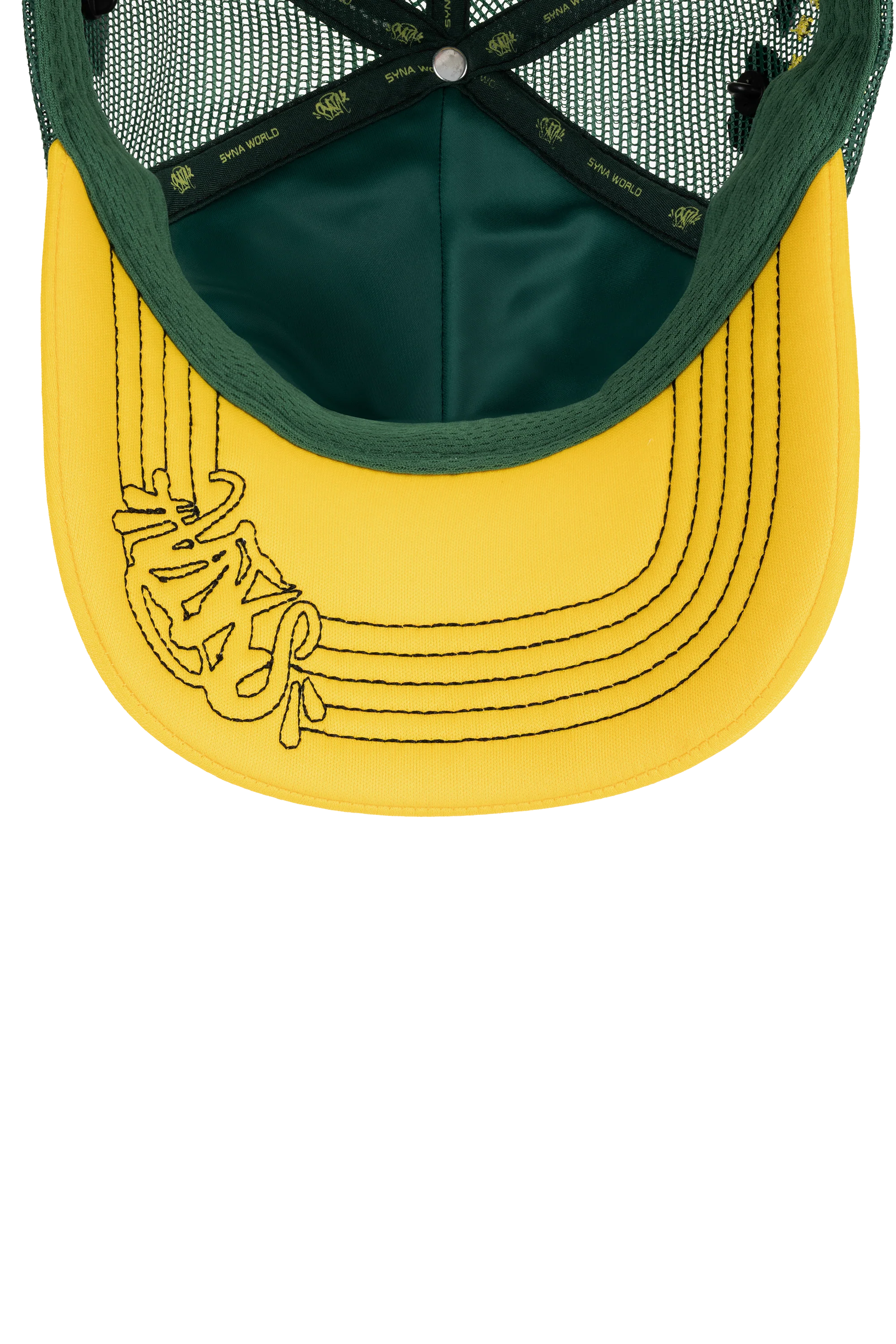 HALO S TRUCKER CAP - GREEN/YELLOW - Image 6