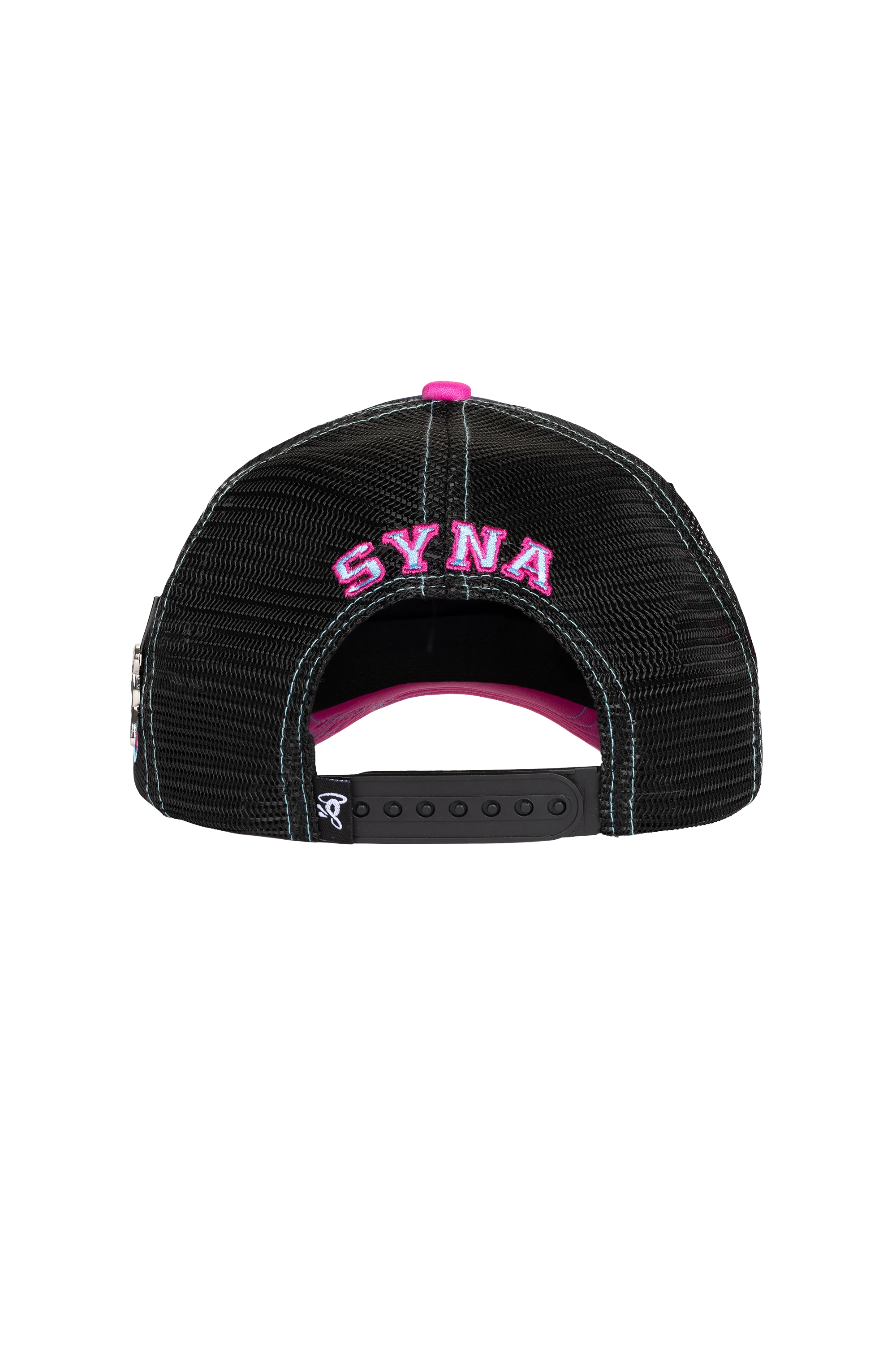 HALO S TRUCKER CAP - NAVY/PINK - Image 5