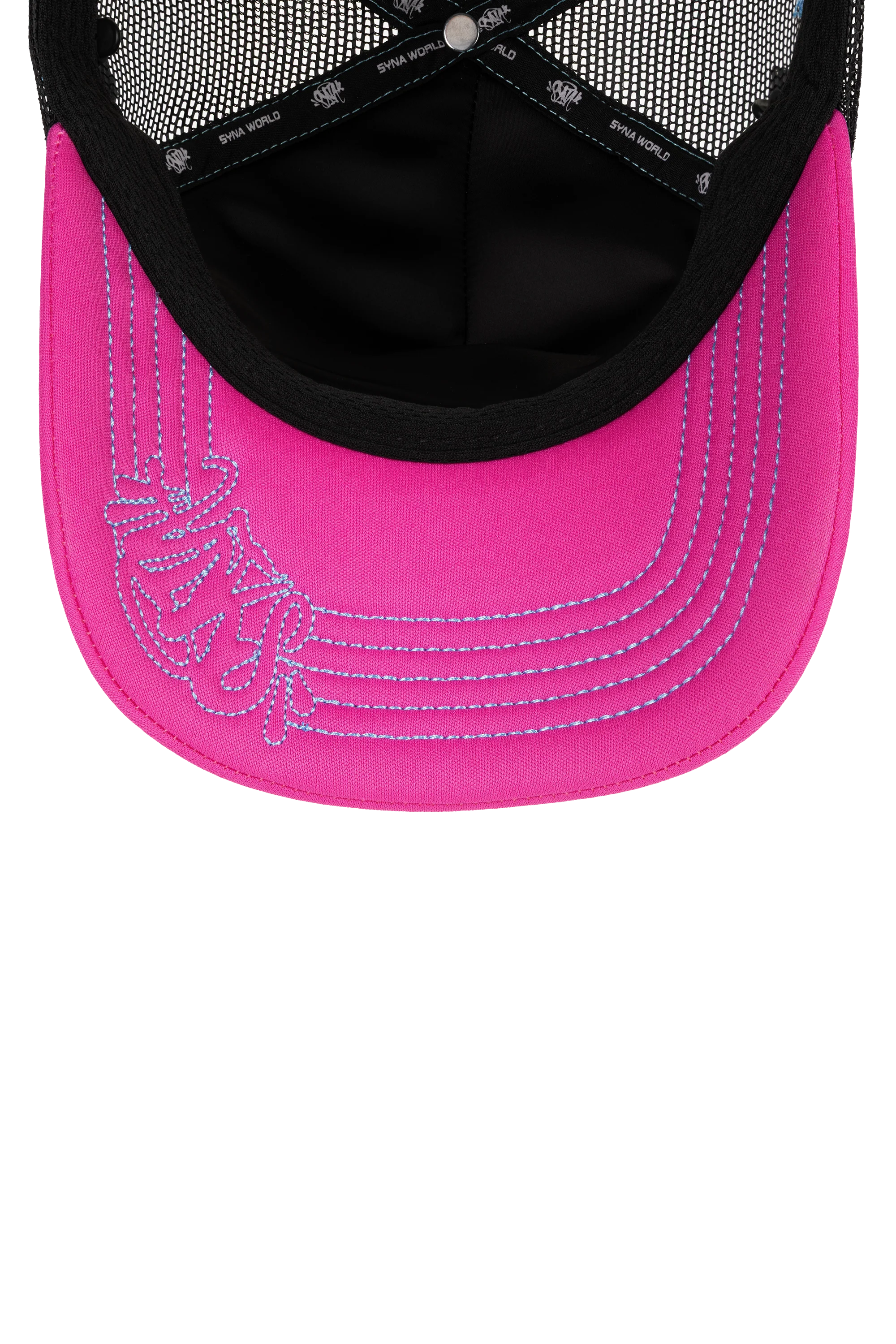 HALO S TRUCKER CAP - NAVY/PINK - Image 6