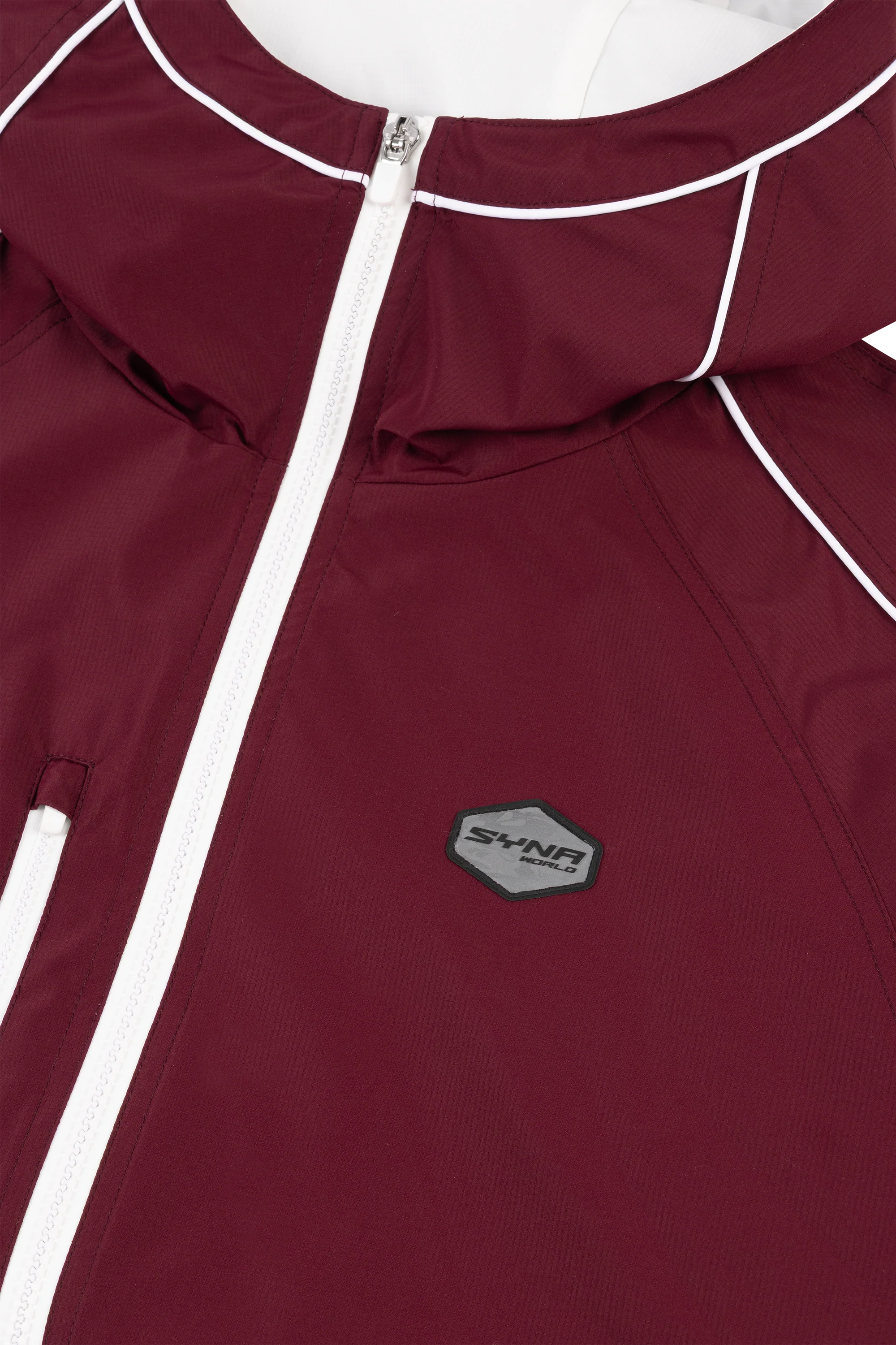 MICRO RIPSTOP WINDBREAKER - BURGUNDY - Image 4