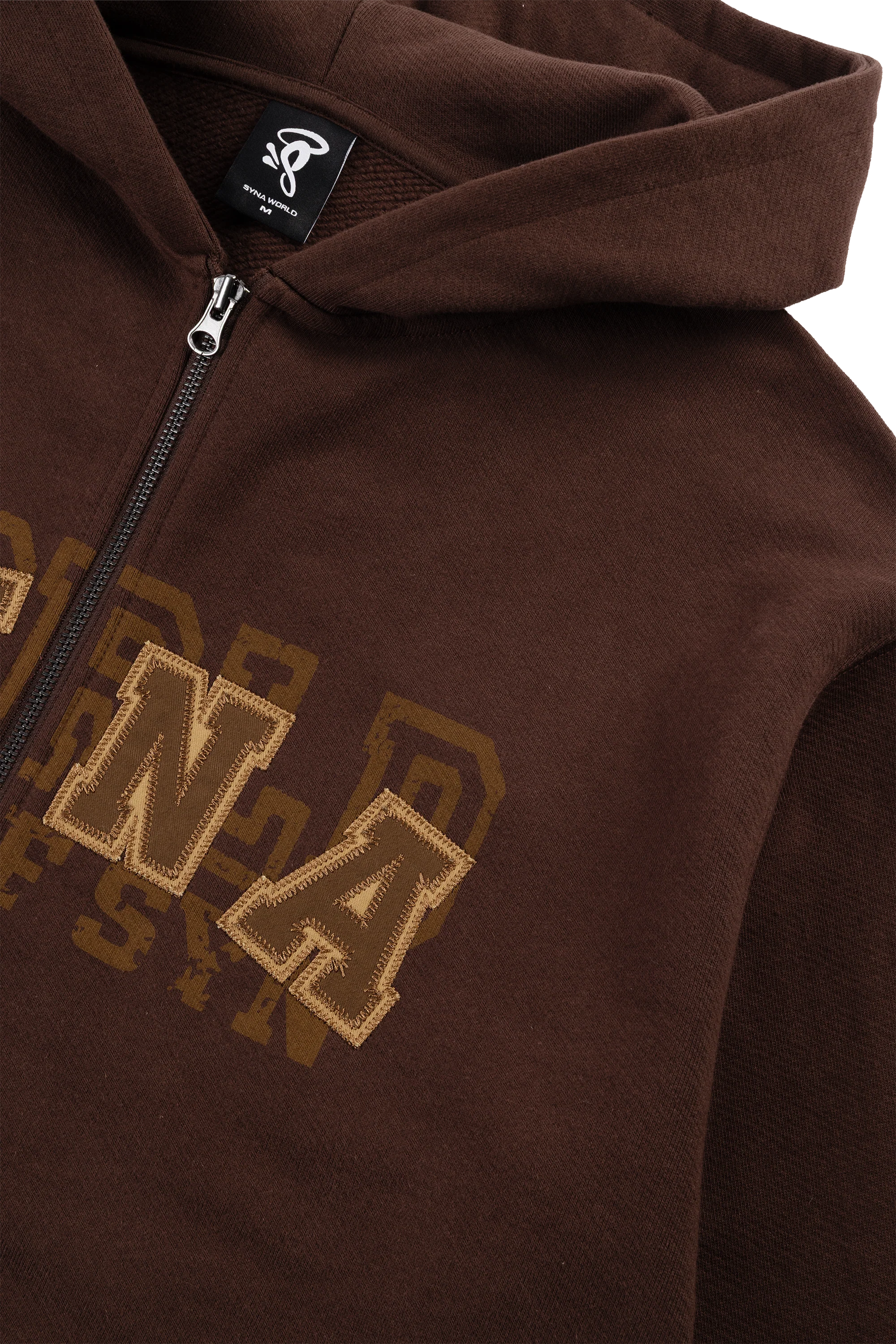 MULTI LOGO HOOD - BROWN - Image 3