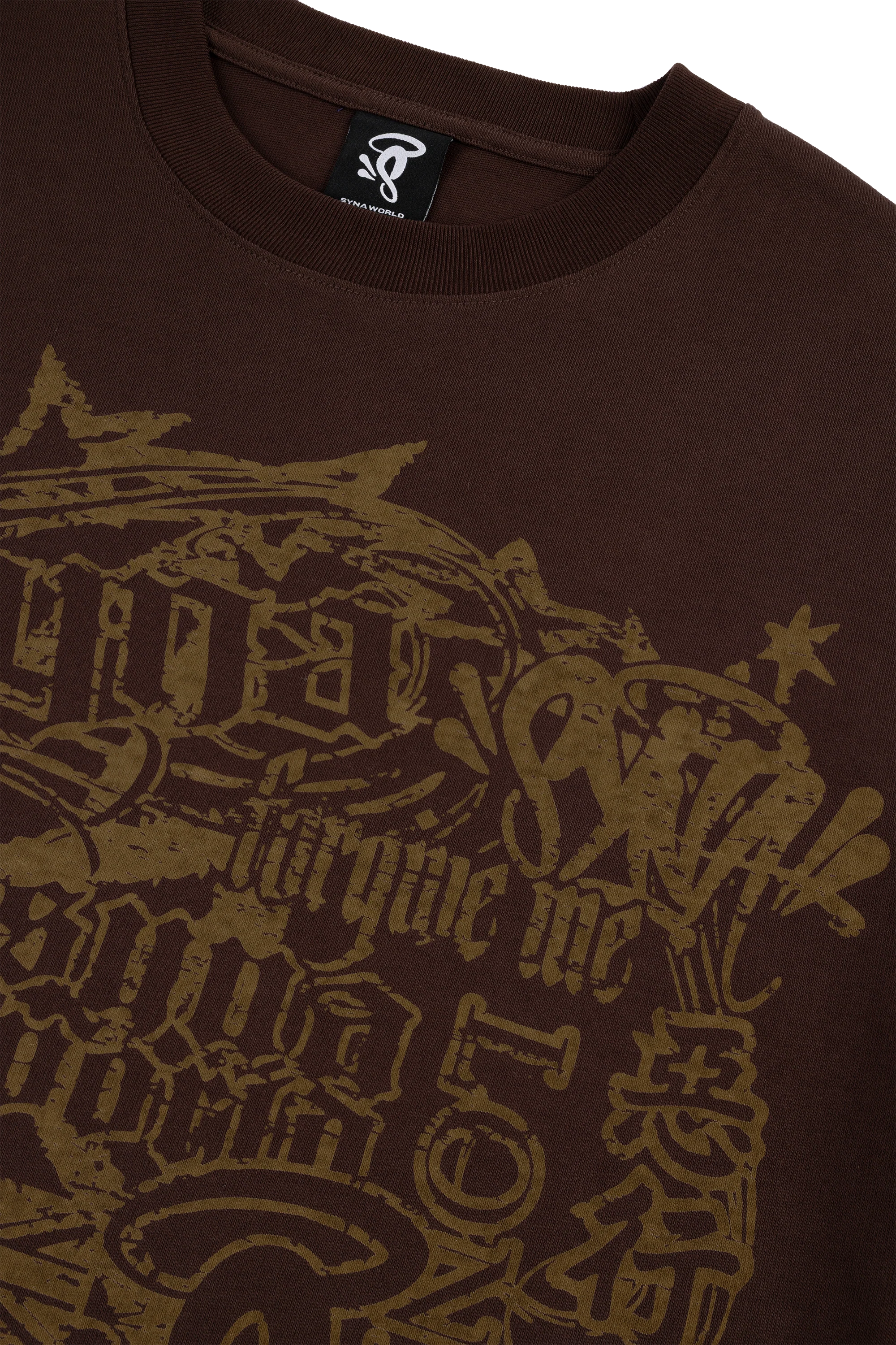 MULTI LOGO TEE - BROWN - Image 3