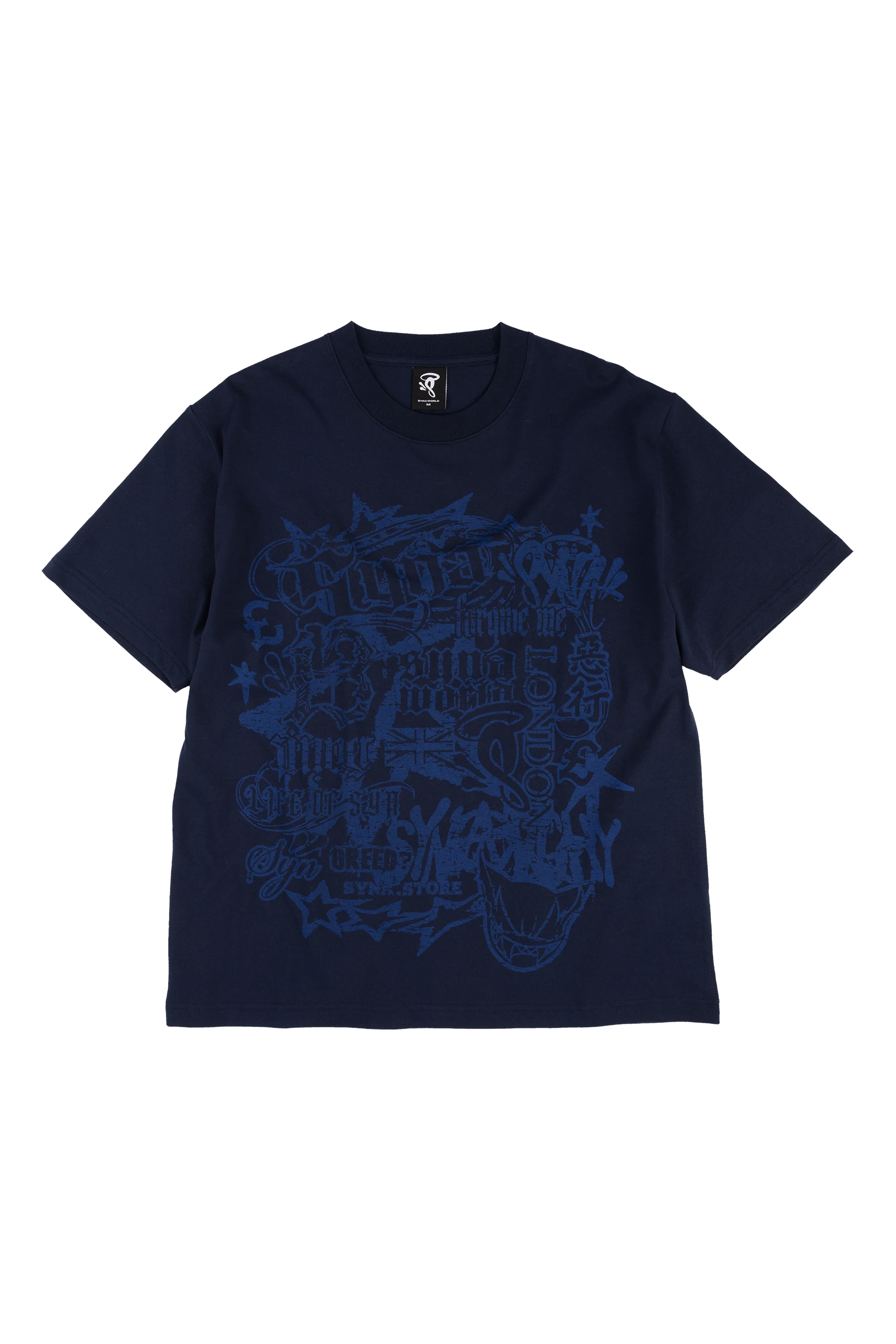 MULTI LOGO TEE - NAVY