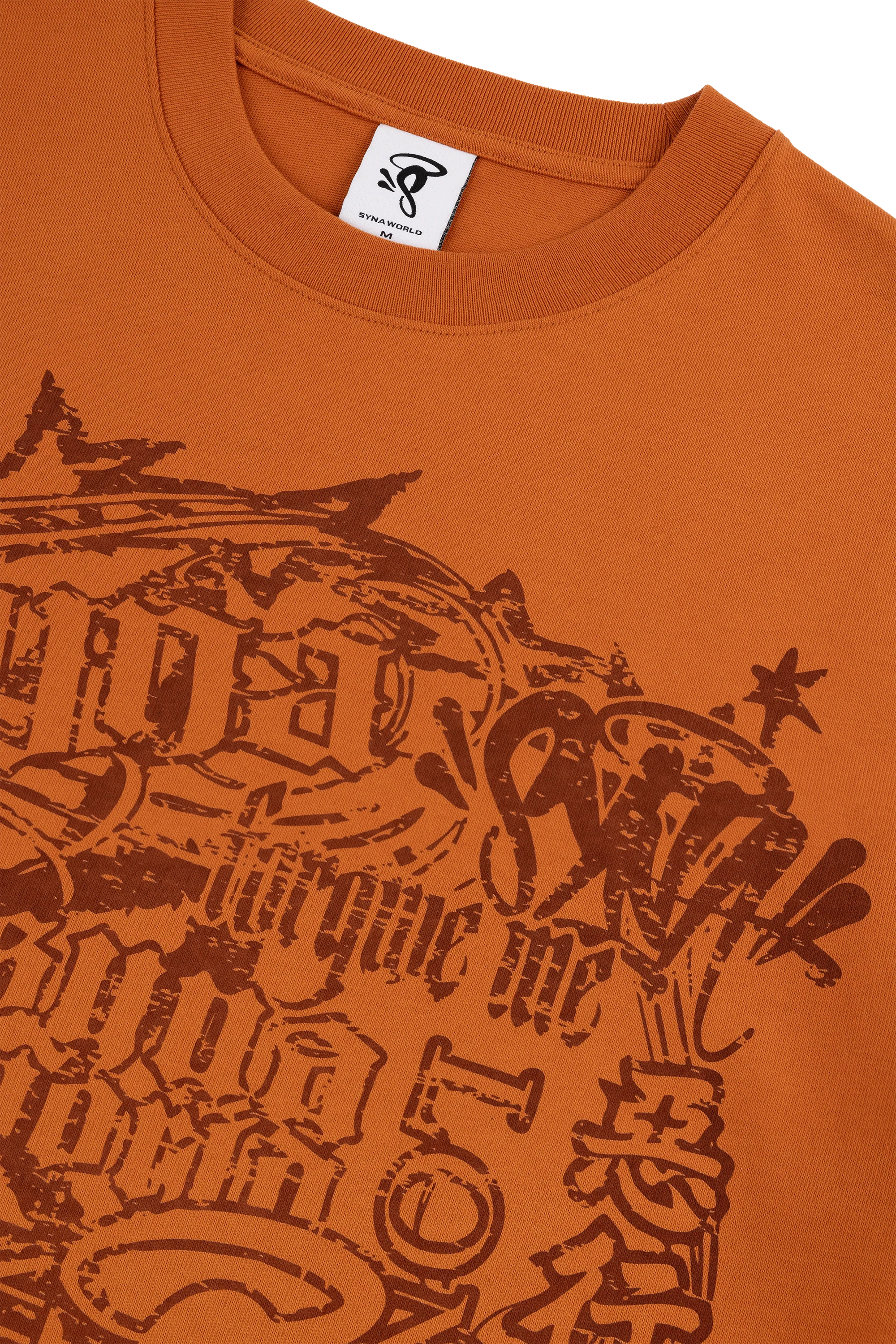 MULTI LOGO TEE - ORANGE - Image 3