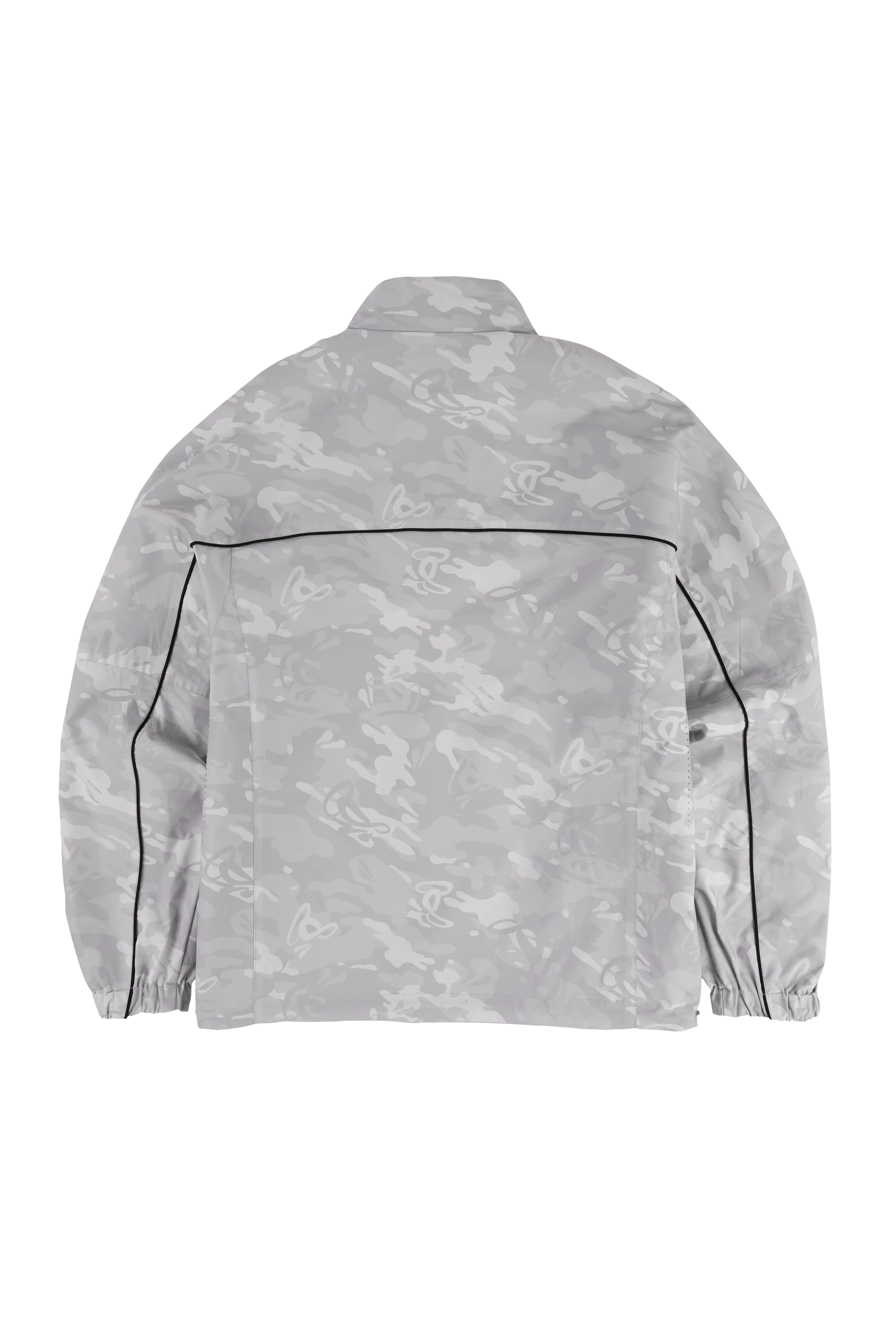 REVERSIBLE BLOCK TRACK JACKET - GREY/CAMO - Image 7