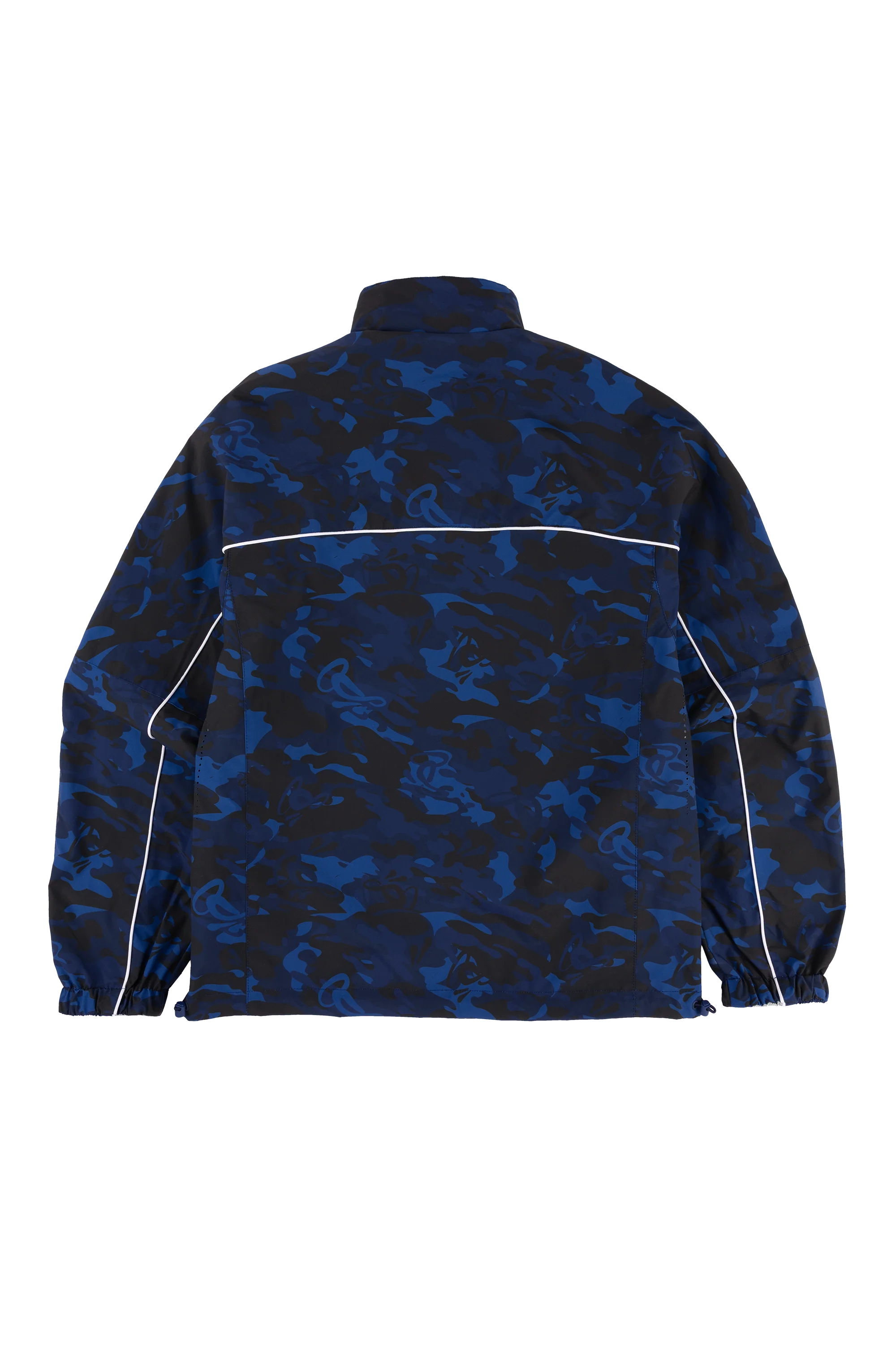 REVERSIBLE BLOCK TRACK JACKET - NAVY/CAMO - Image 7