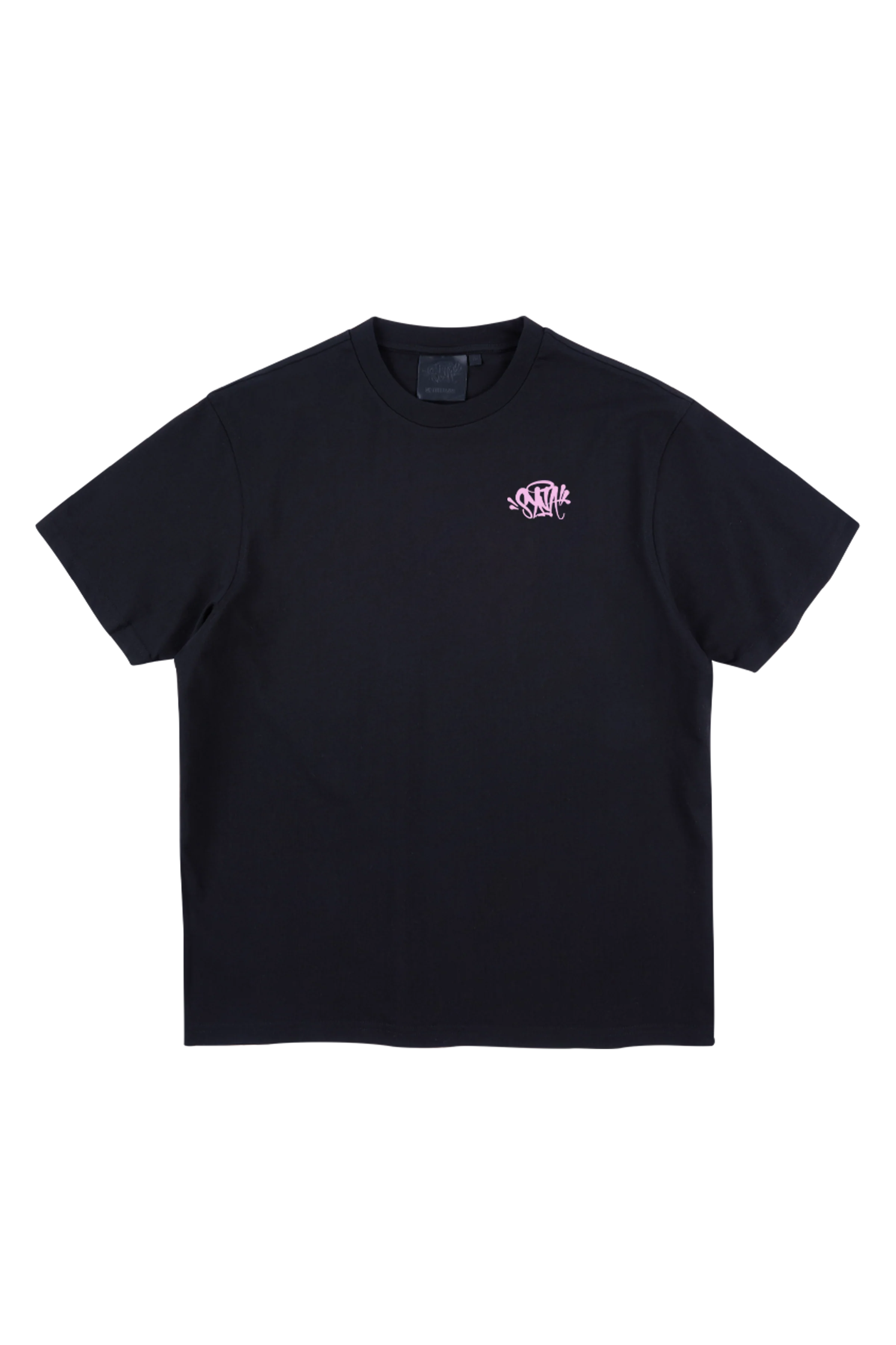 CORE EMBROIDERED T-SHIRT - BLACK/PINK