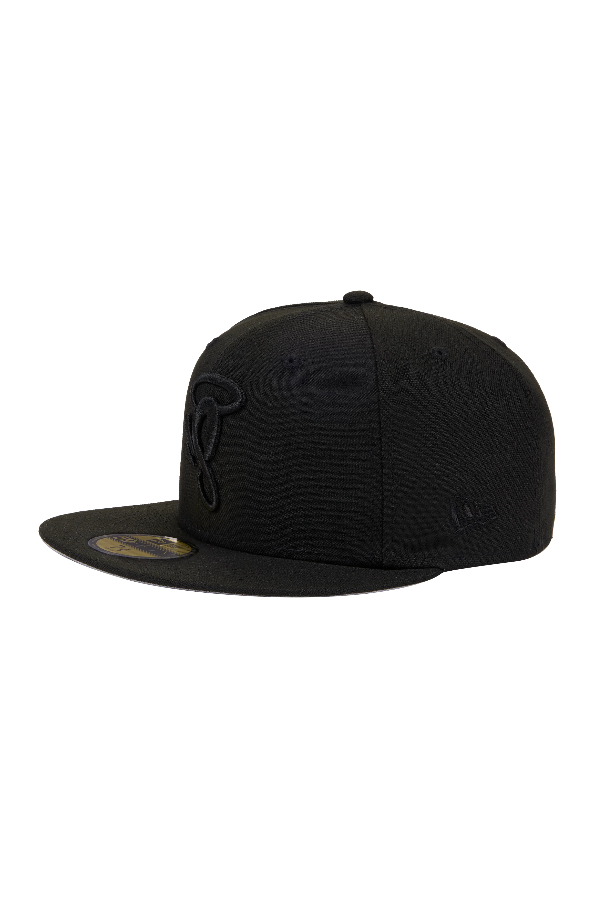 SYNA X NEW ERA 59FIFTY FITTED CAP - TRIPLE BLACK - Image 3