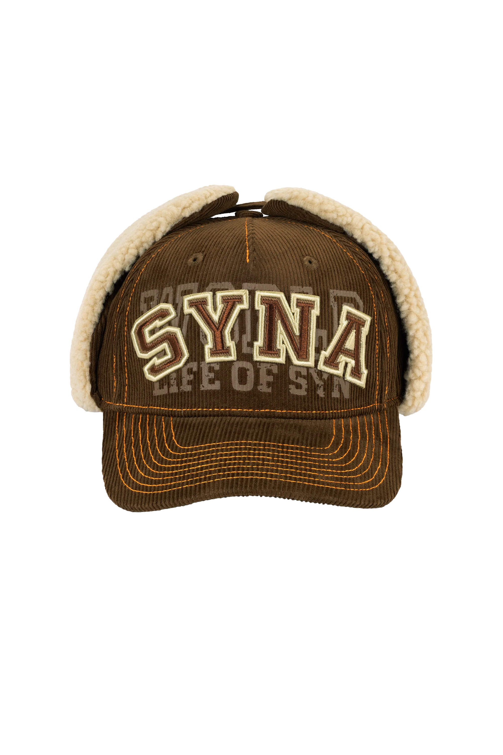 TACKLE TWILL DOGEAR CAP - BROWN - Image 2