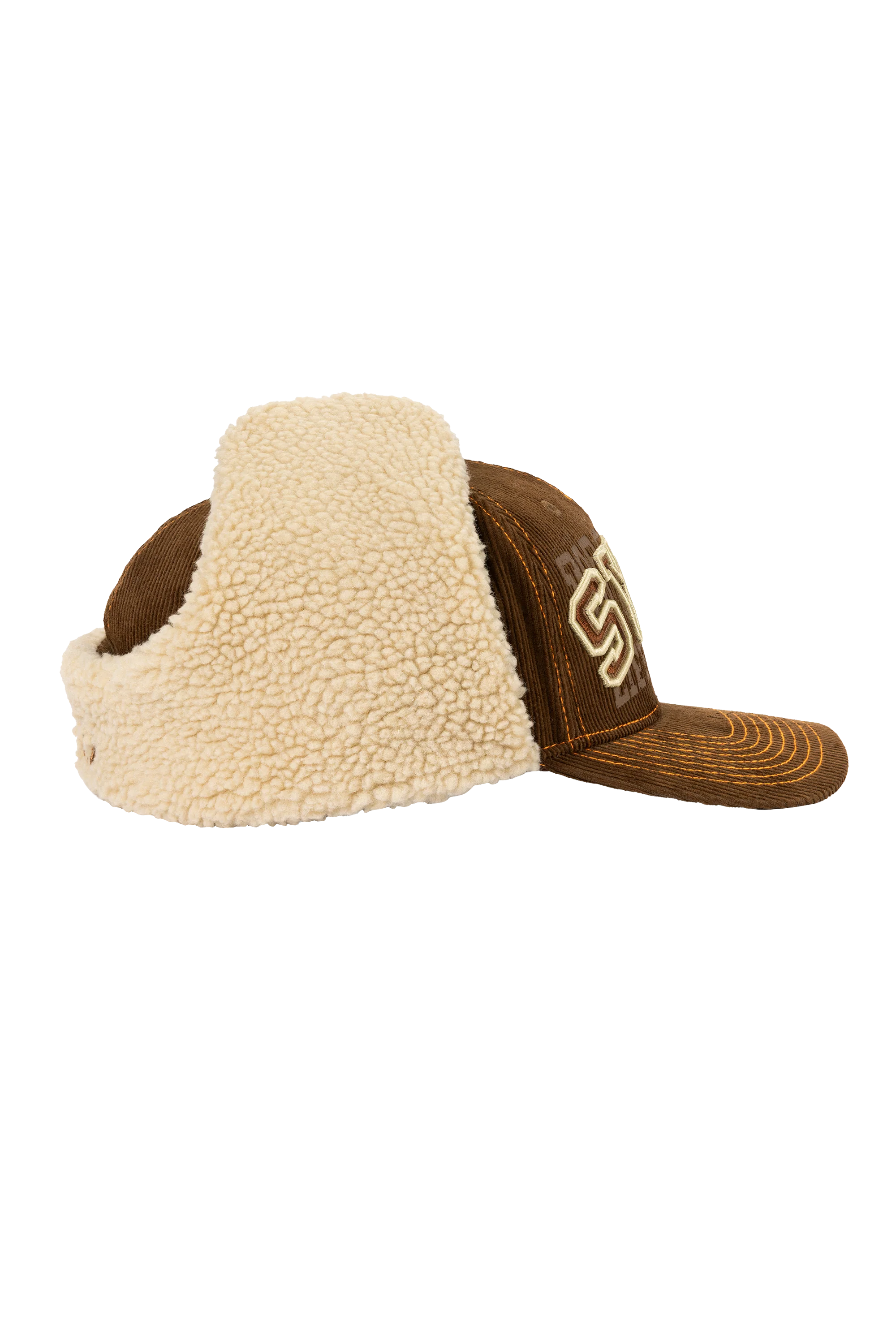 TACKLE TWILL DOGEAR CAP - BROWN - Image 3