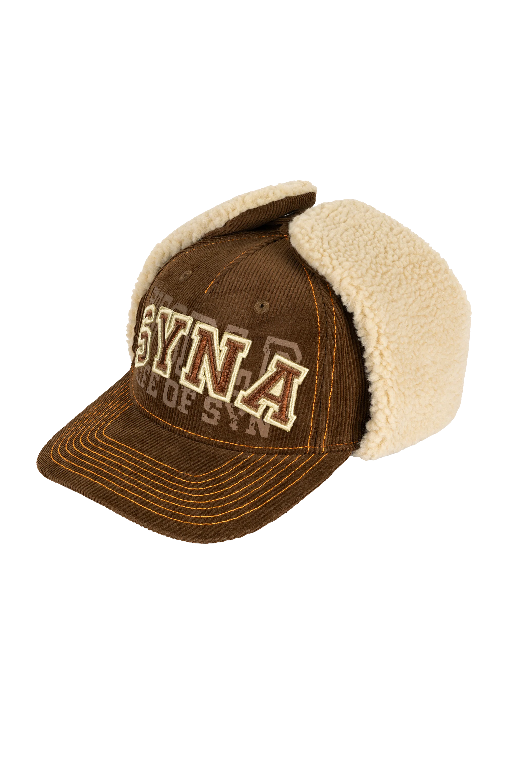 TACKLE TWILL DOGEAR CAP - BROWN - Image 5