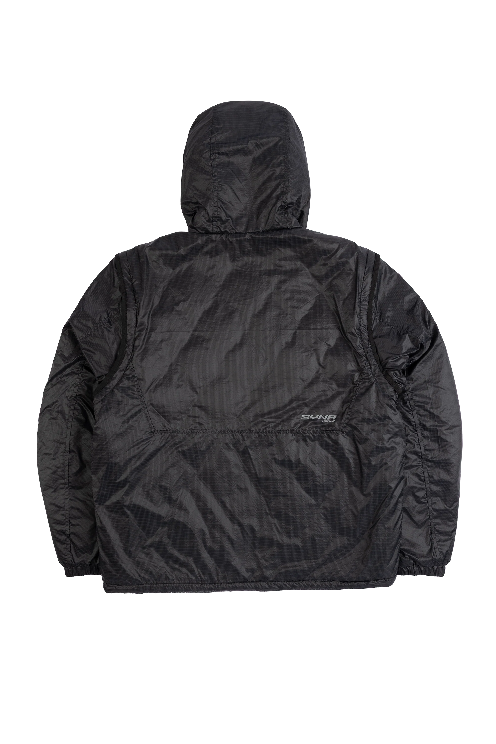 TRANSLUCENT INSULATED JACKET - BLACK - Image 3