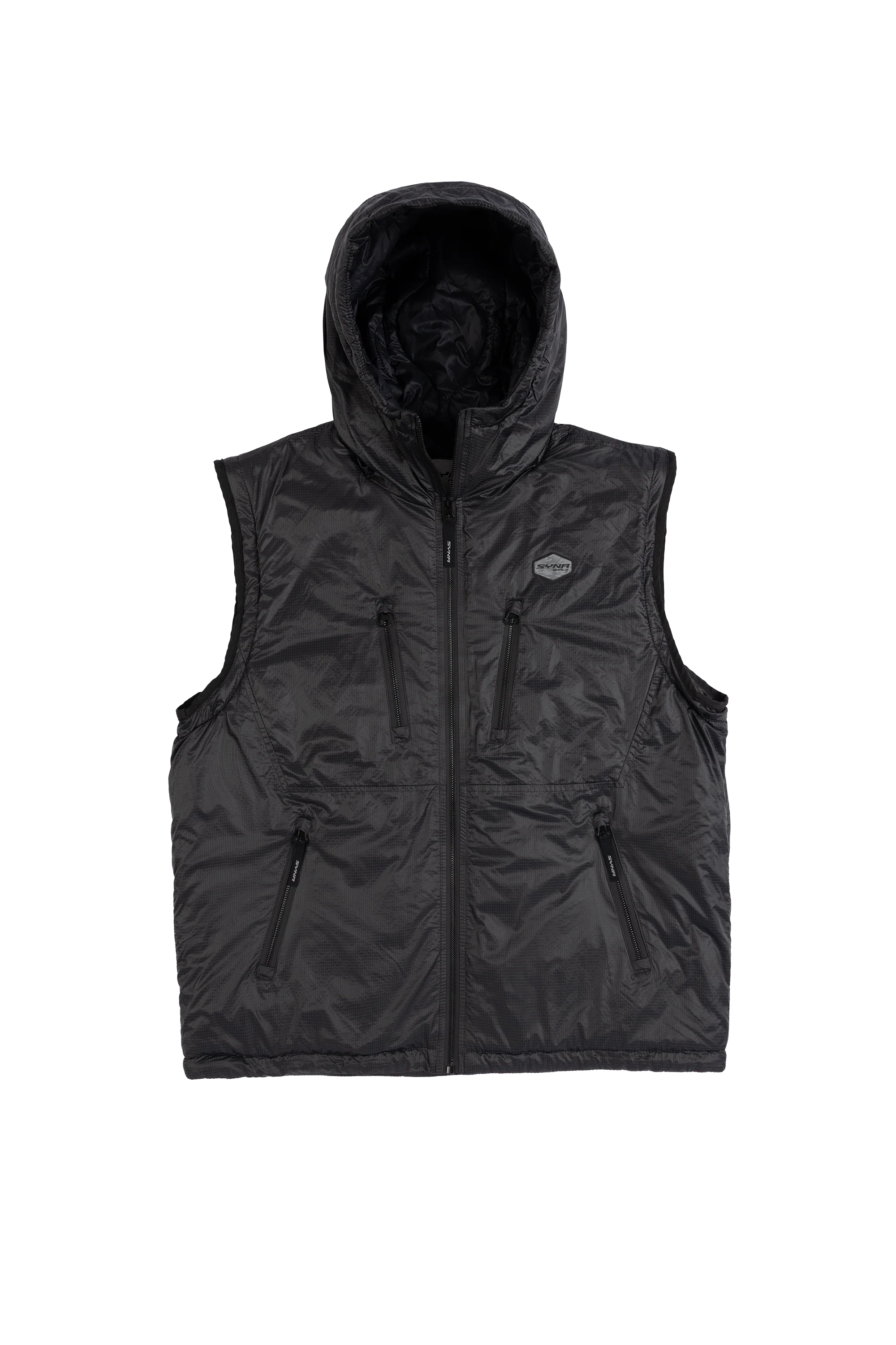 TRANSLUCENT INSULATED JACKET - BLACK - Image 5