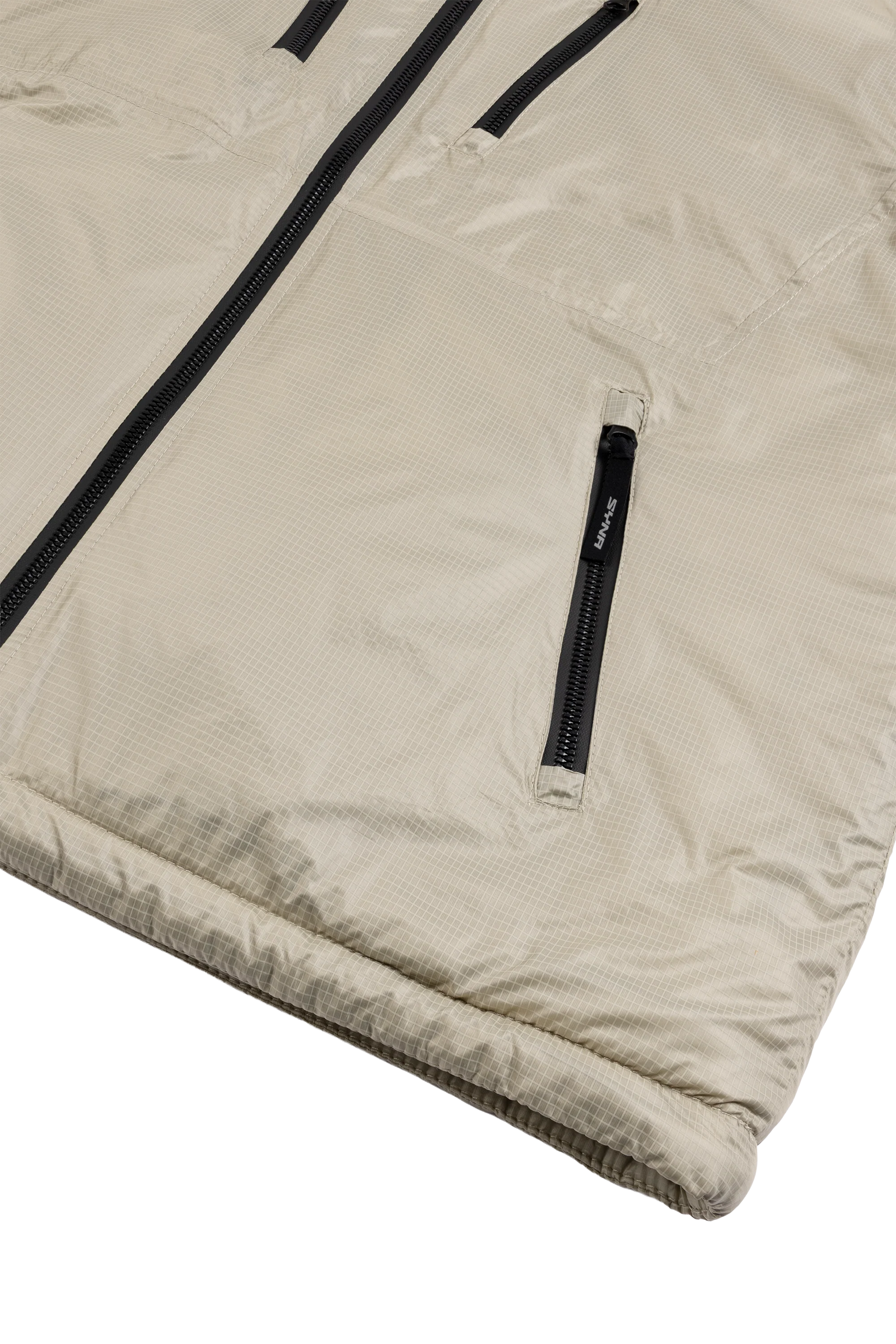 TRANSLUCENT INSULATED JACKET - CREAM - Image 4