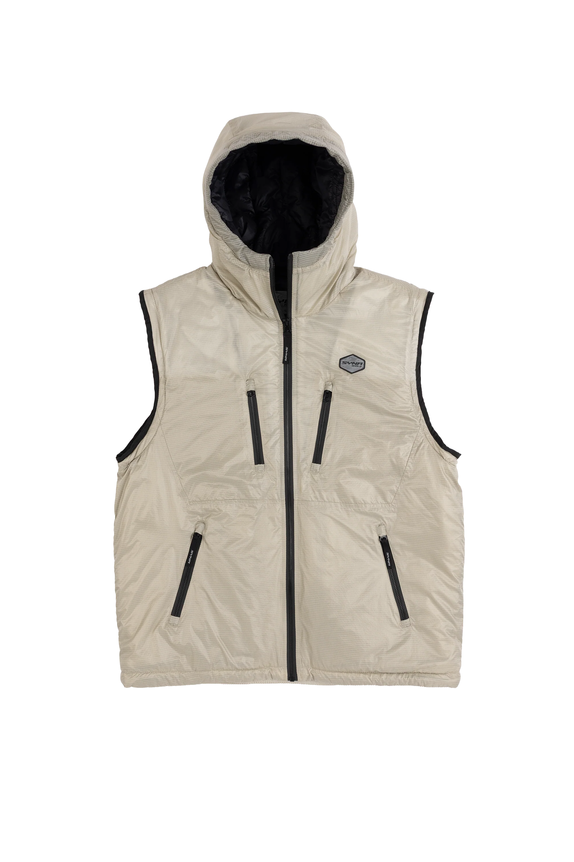 TRANSLUCENT INSULATED JACKET - CREAM - Image 6