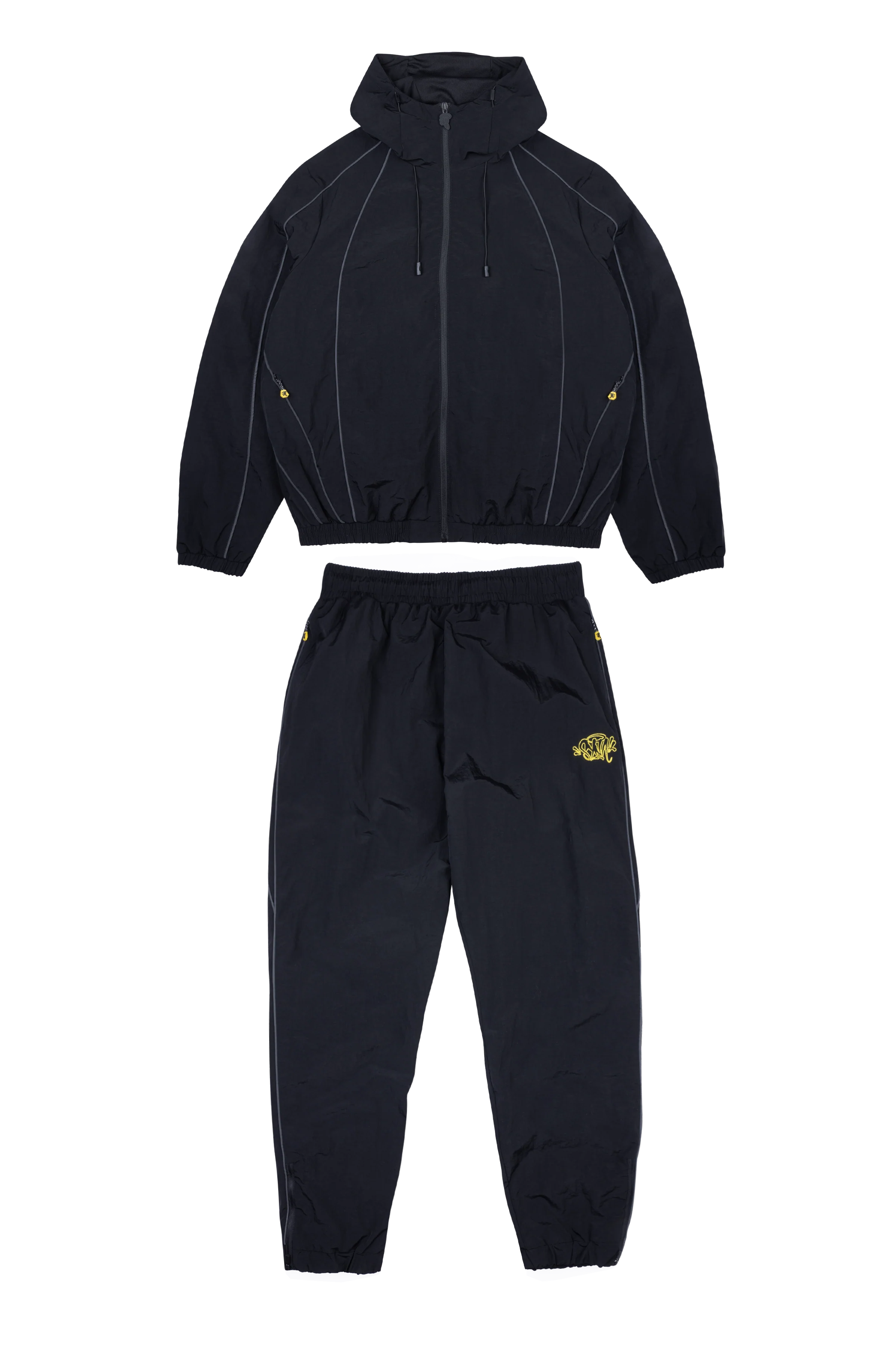VENOM TRACKSUIT - BLACK/YELLOW - Image 2